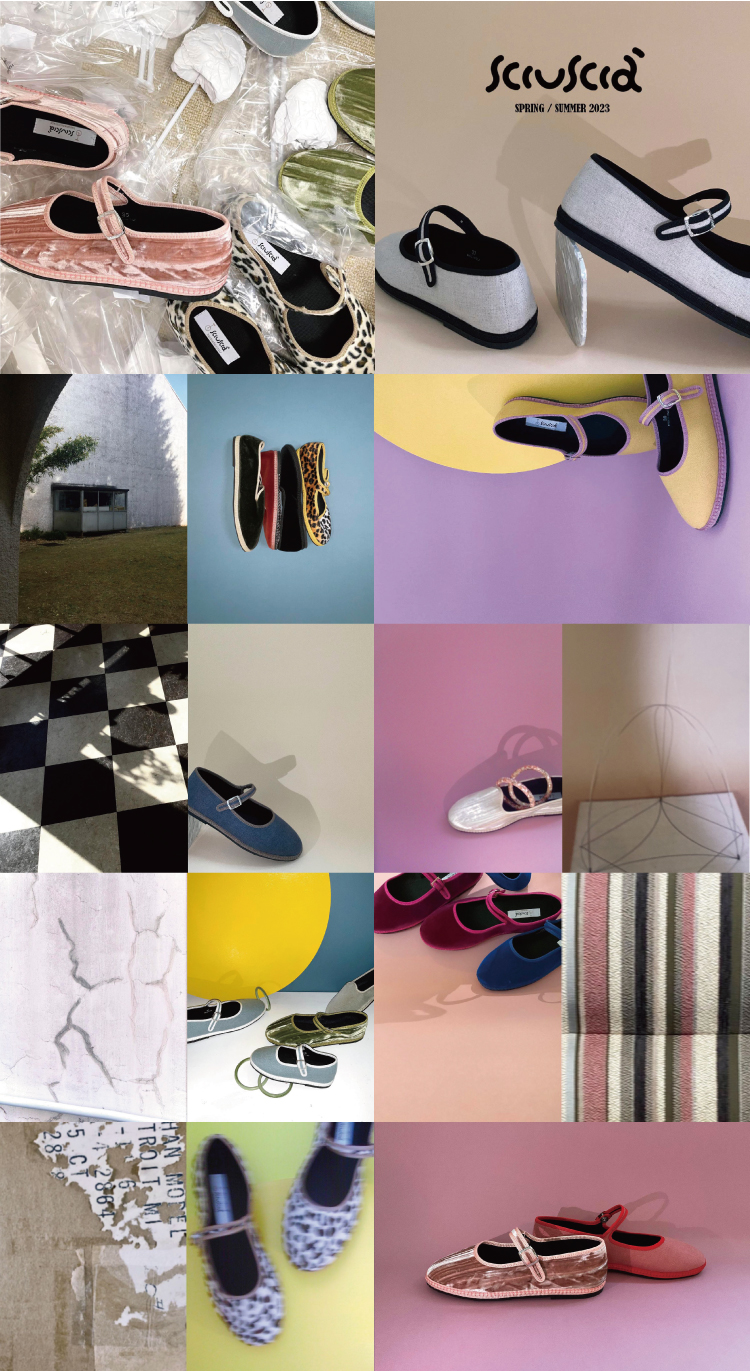 Sciuscia SPRING/SUMMER 2023 イタリアハンドメイドシューズブランドSciuscia SUPRING/SUMMER 2023、大谷有紀ディレクションによる日本限定コレクション。